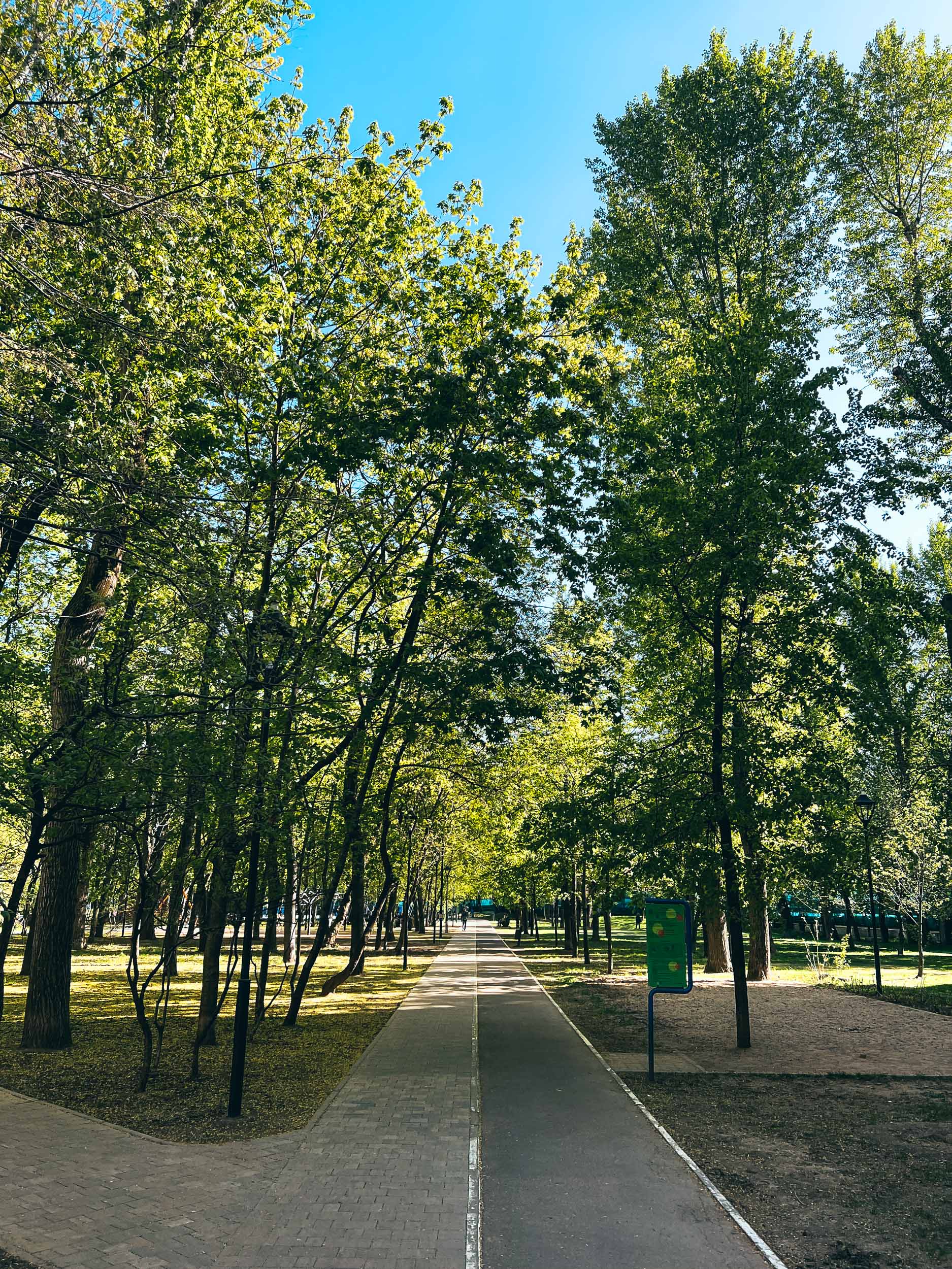 Прогулочная дорожка Делегатского парка