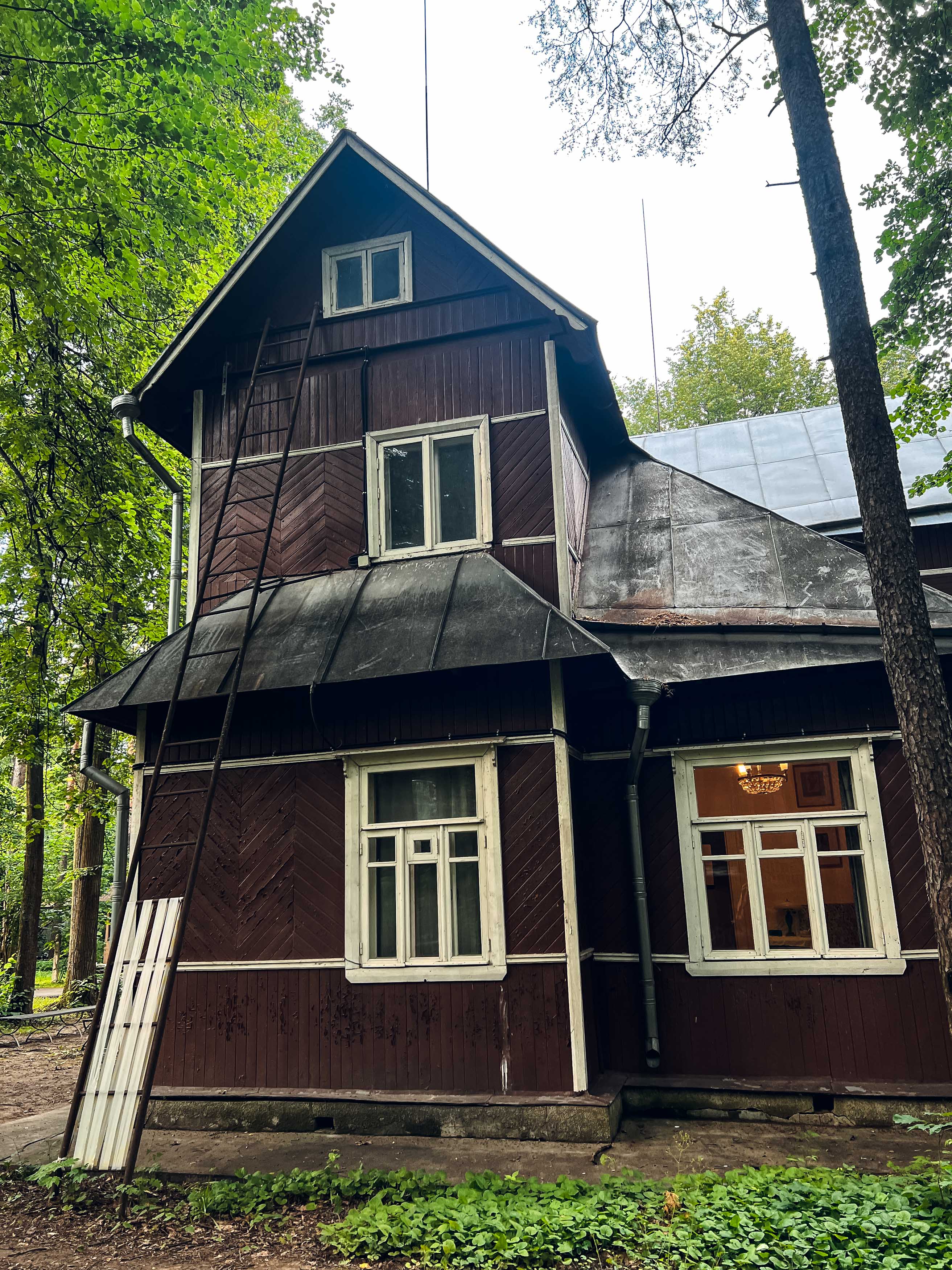 Дачная архитектура дома на улице Павленко