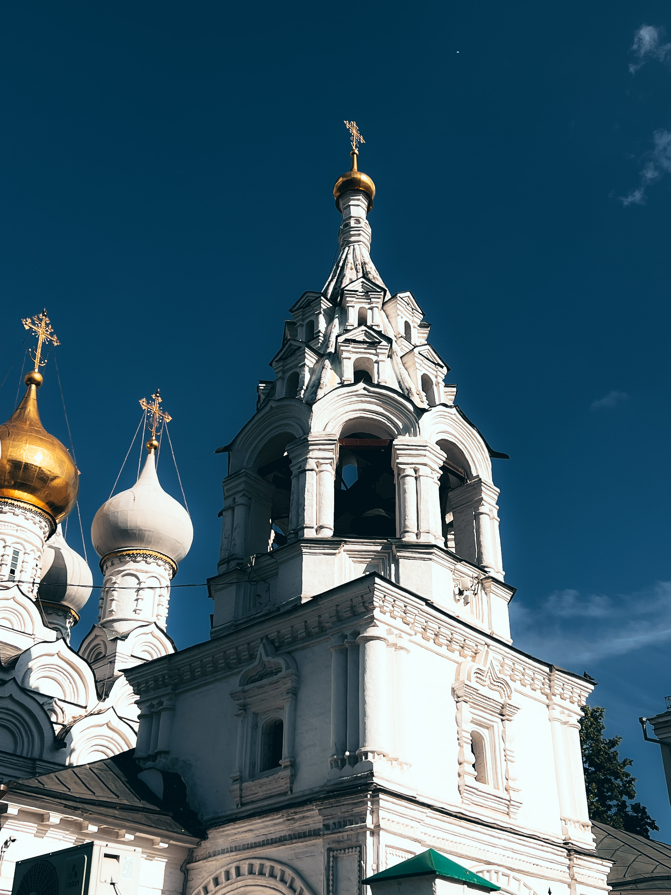 Шатровая колокольня Николо-Пыжевского храма