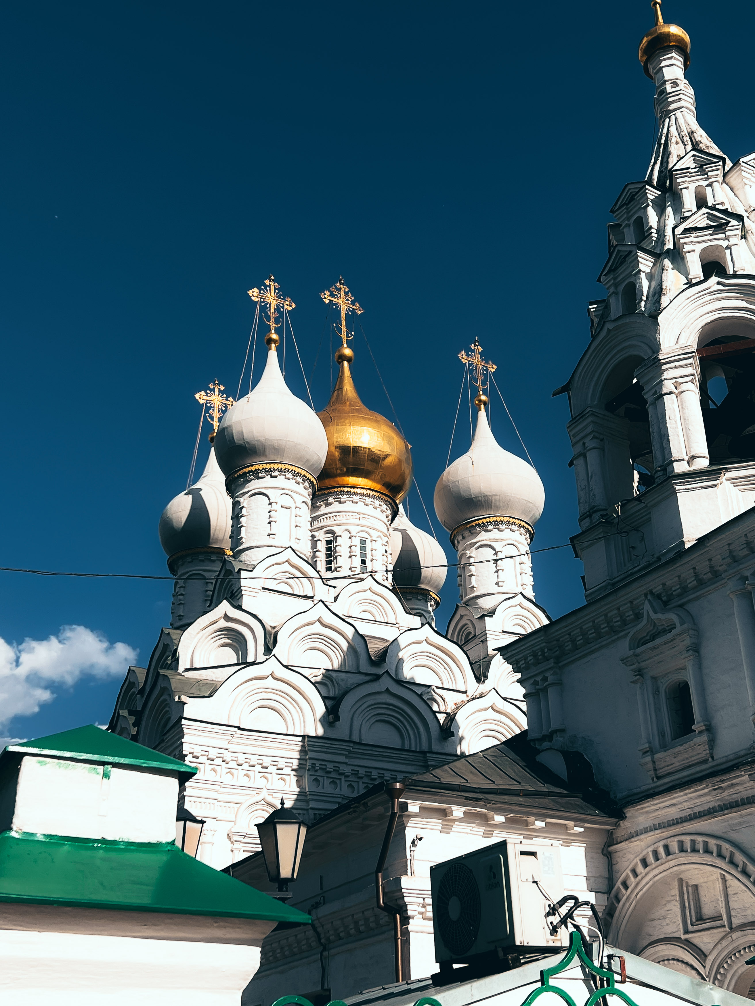 Пятиглавие храма Николая в Пыжах