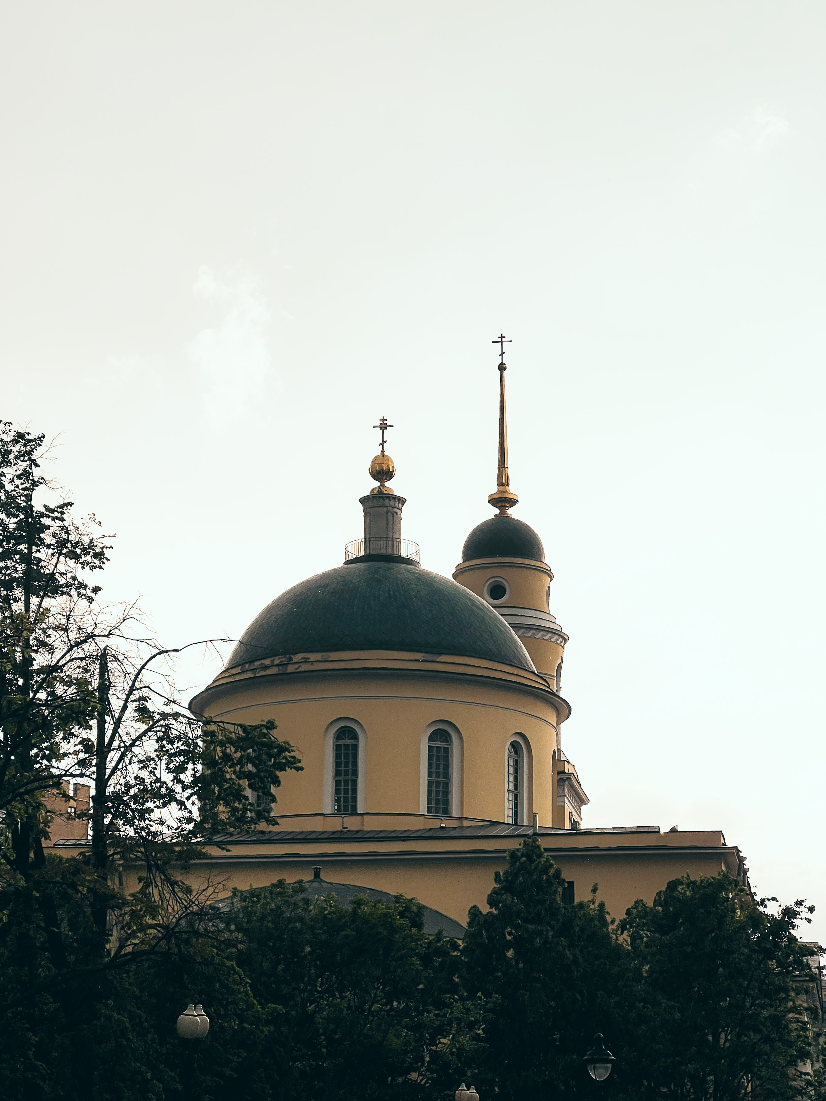 Купол и основной объём Большого Вознесения