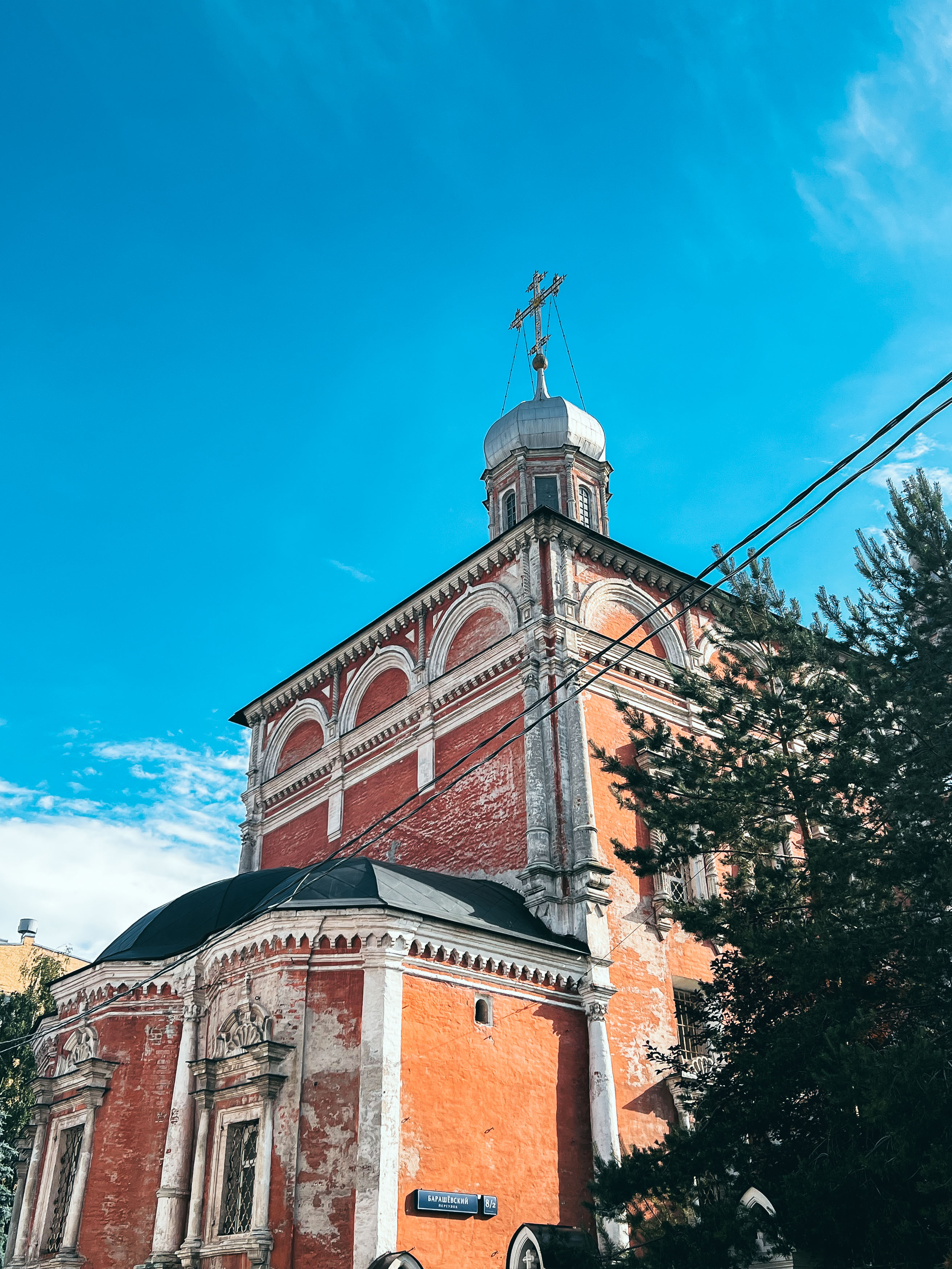 Главная часть Введенского храма в Барашах