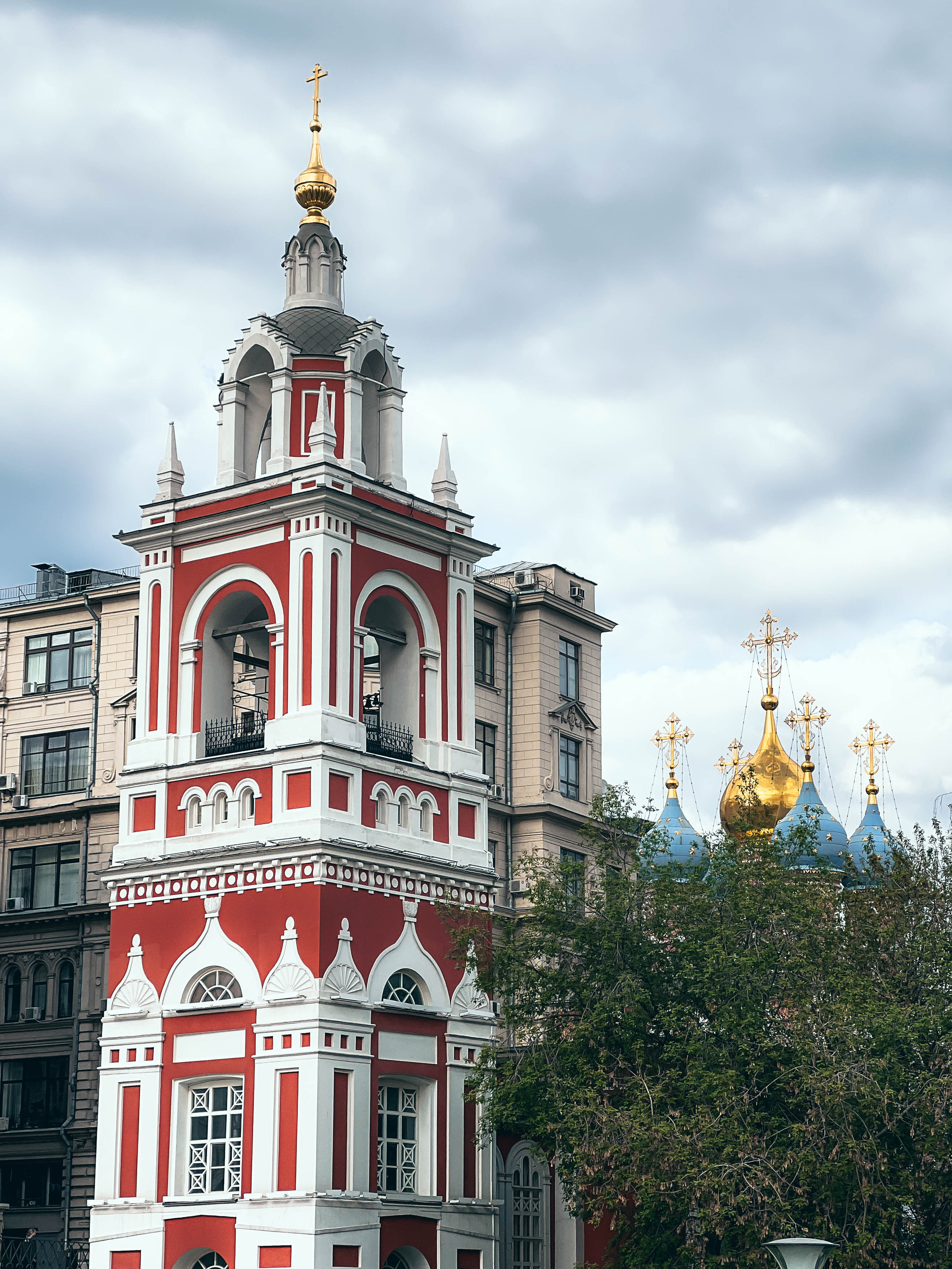 Колокольня храма Георгия Победоносца на Псковской горке